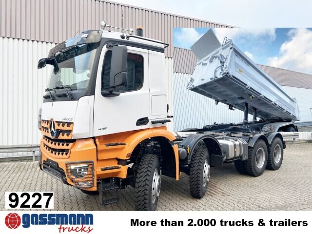 Mercedes Benz Arocs 4151 AK 8x8/4, Grounder 
