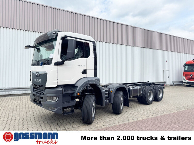 MAN TGS 35.480 8x8 BB CH, Hohe Bauart, Nebenantrieb 