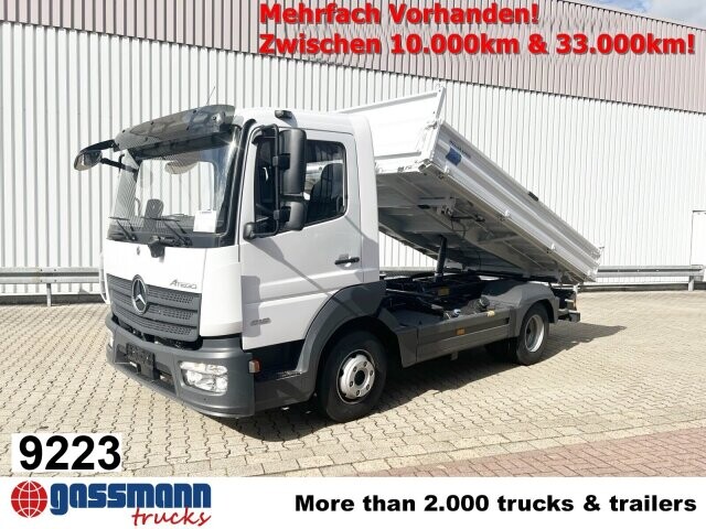 Mercedes Benz Atego 818/23 K 4x2, 2x AHK, Meiller-Kipper, 