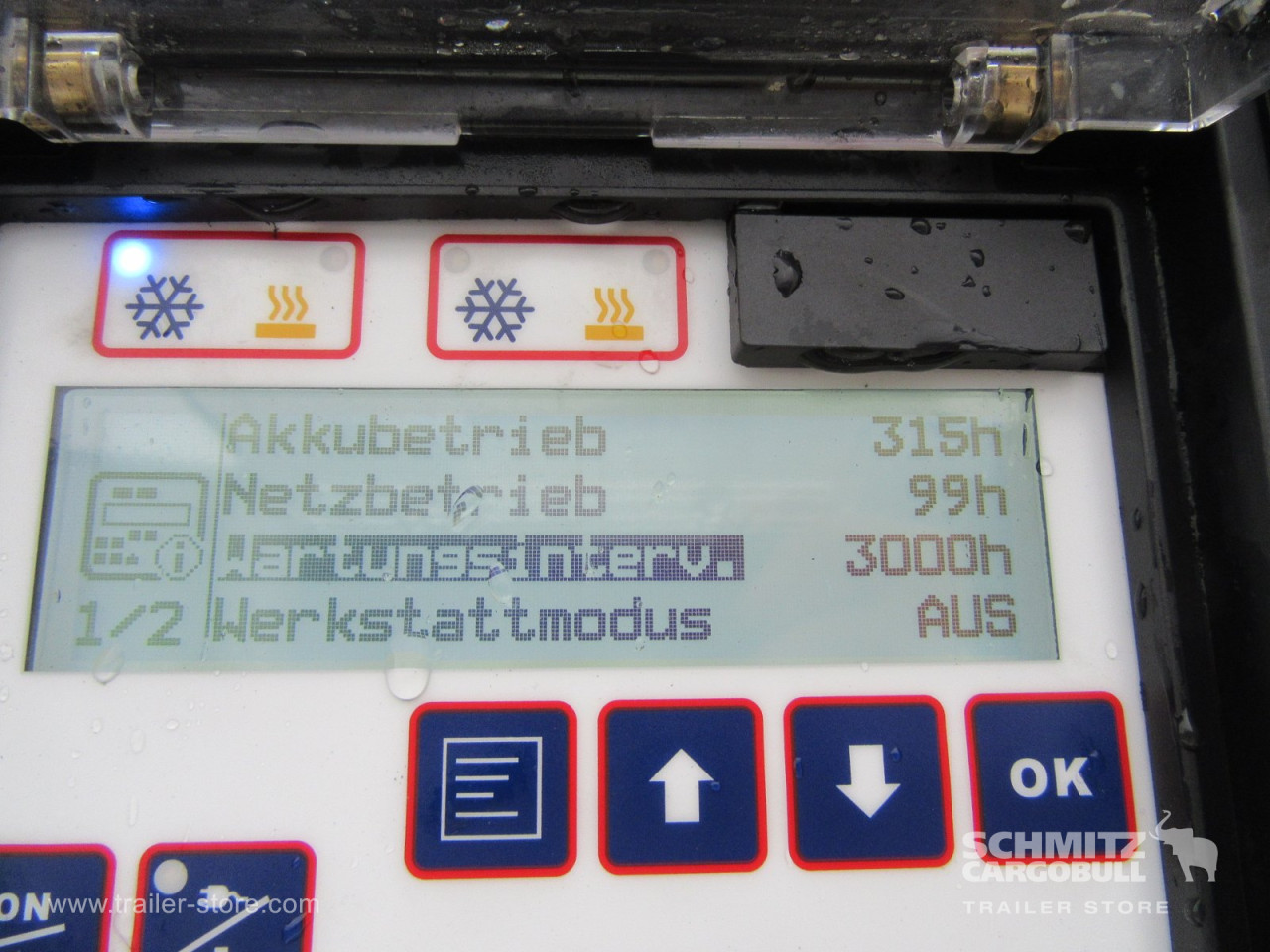 Schmitz Cargobull Tiefkühler Multitemp Trennwand Ladebordwand 