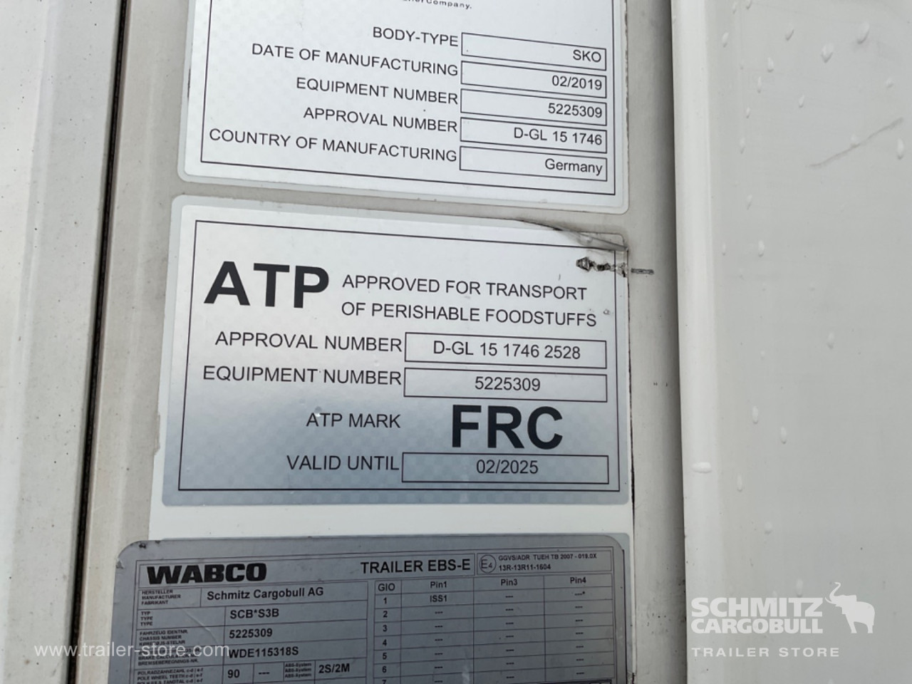 Schmitz Cargobull Reefer Multitemp Double deck 