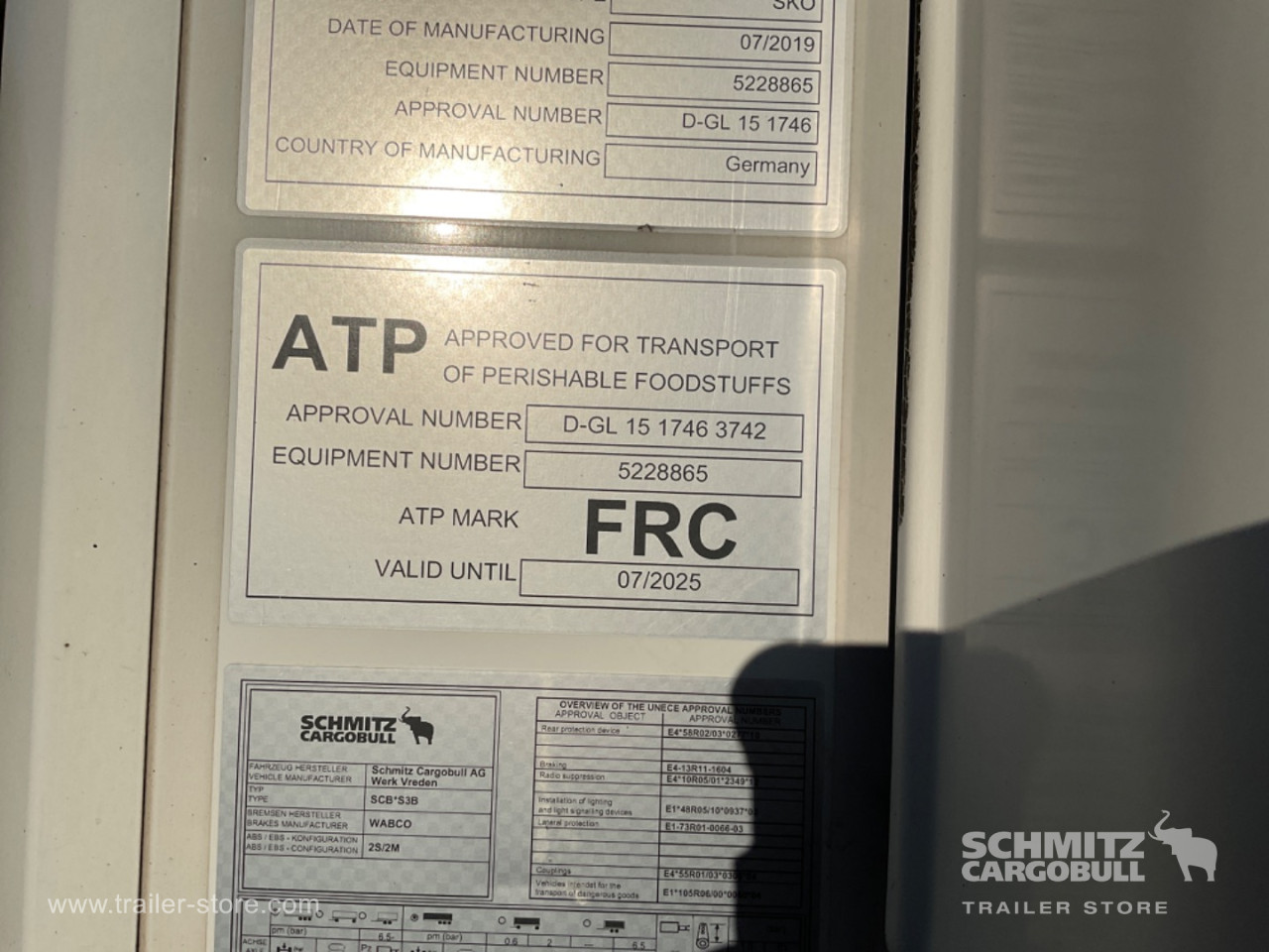 Schmitz Cargobull Reefer Multitemp Double deck 