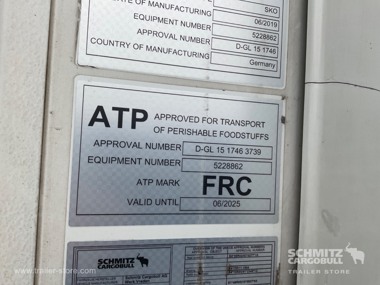 Schmitz Cargobull Reefer Multitemp Double deck 