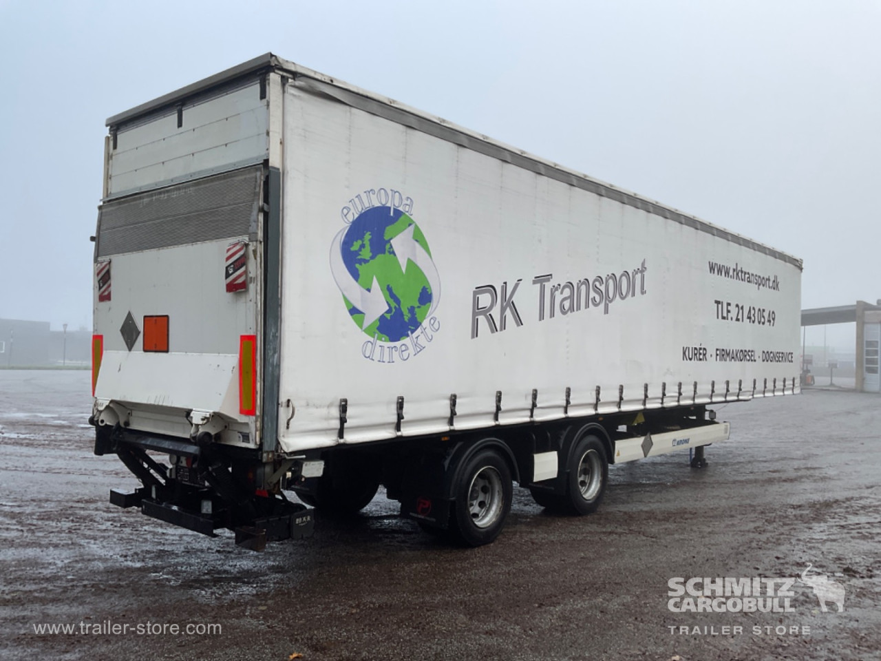 Krone Curtainsider Standard Taillift 