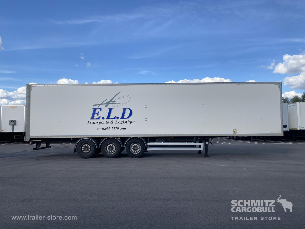 FRUEHAUF Semitrailer Dryfreight Standard Porte relevante 