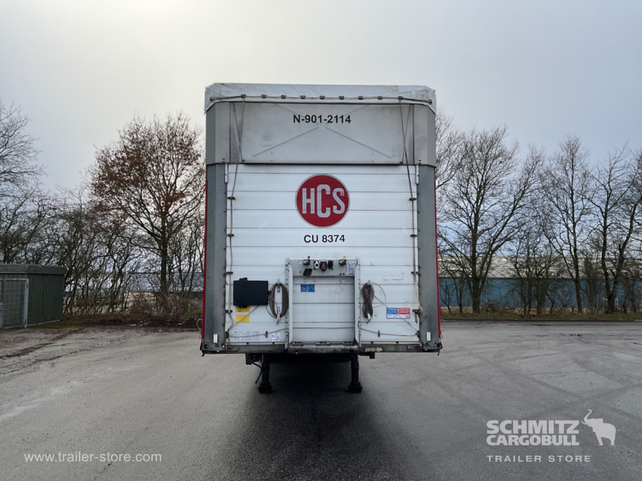 Schmitz Cargobull Curtainsider Standard Forklift holder 