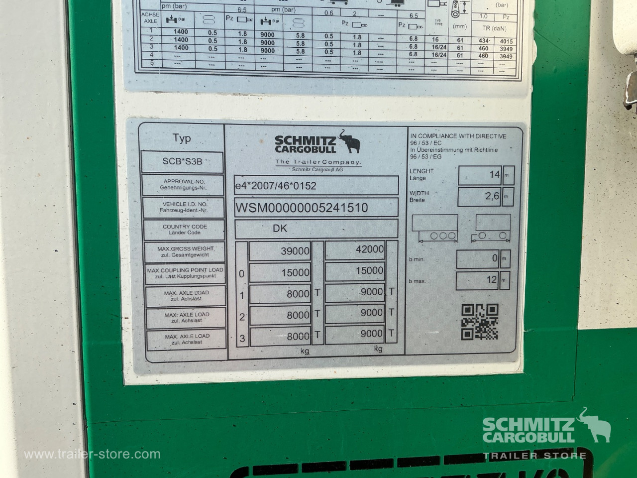 Schmitz Cargobull Reefer Standard 