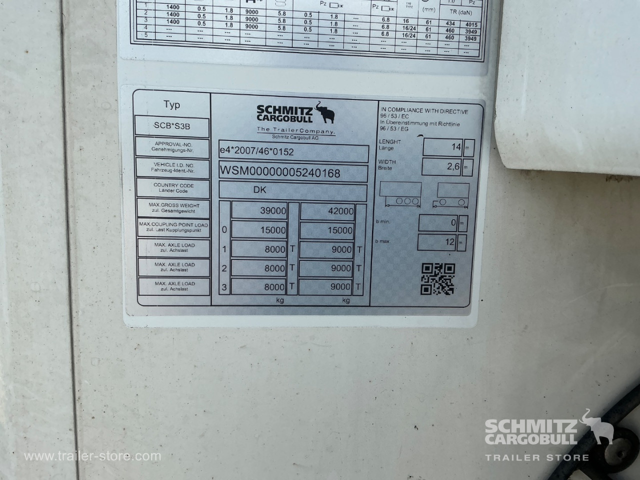 Schmitz Cargobull Reefer Standard Double deck 