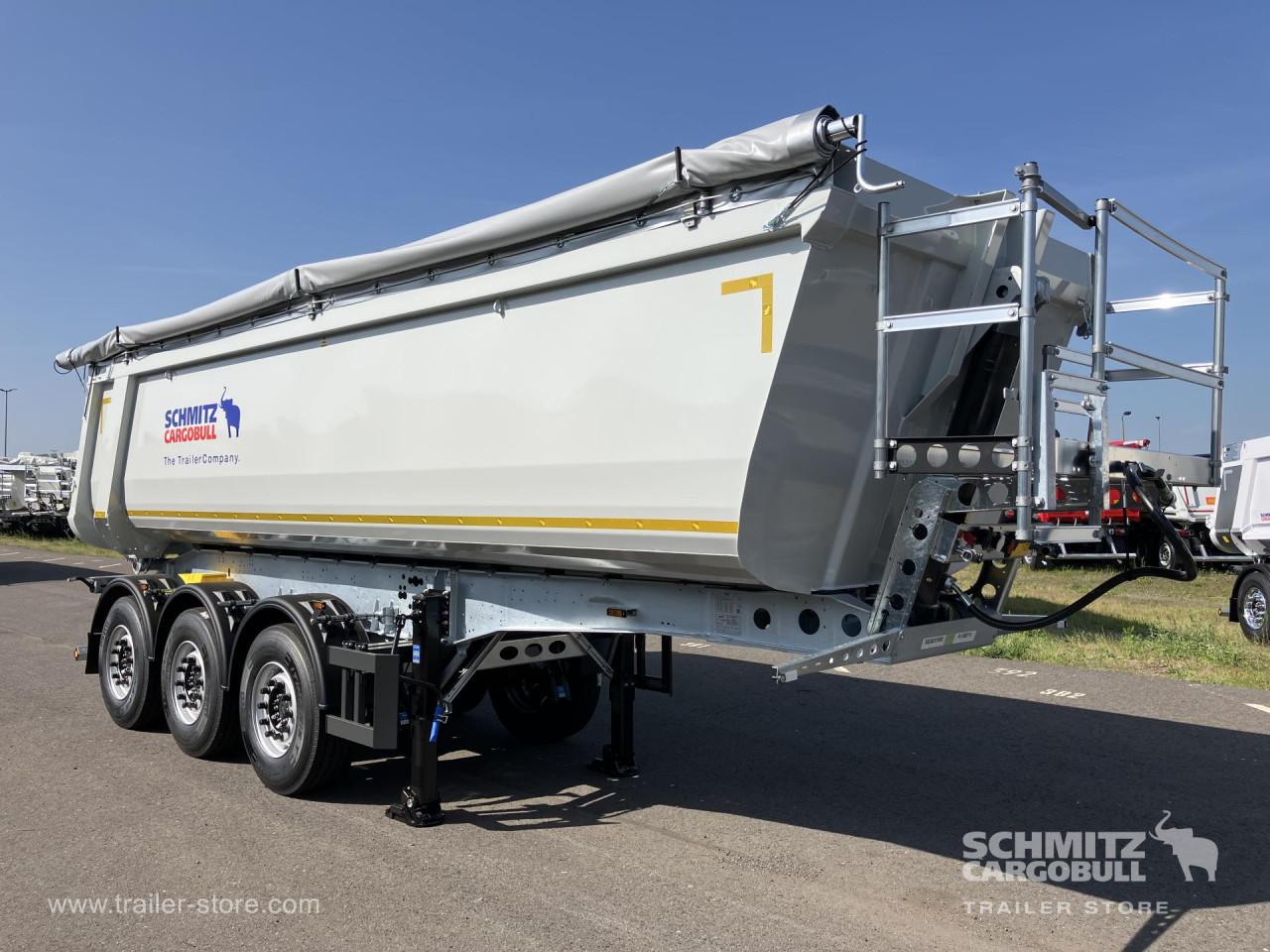 Schmitz Cargobull Kipper Stahlrundmulde 29m³ 