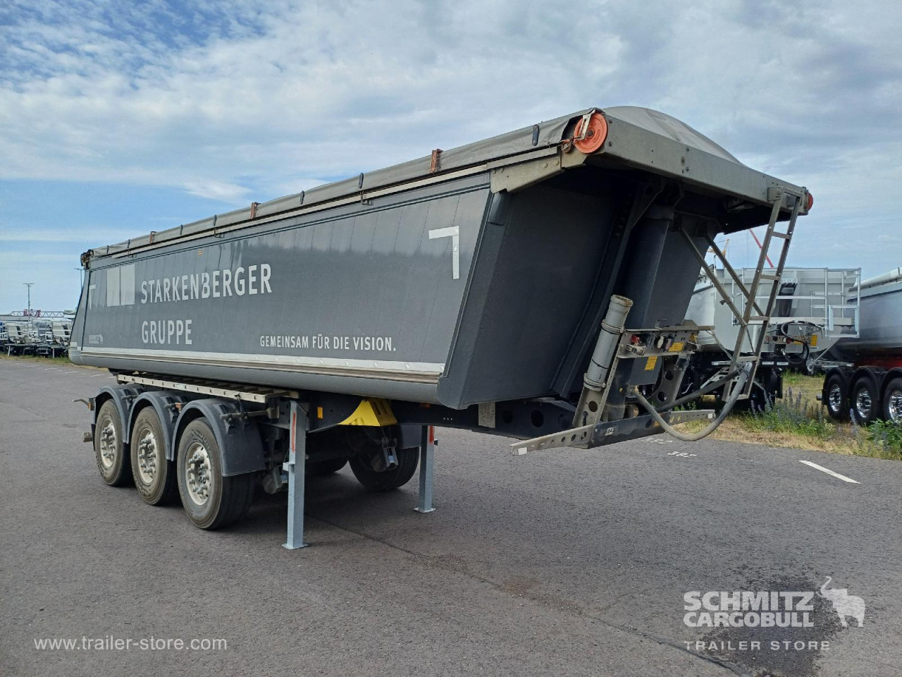 Schmitz Cargobull Kipper Alukastenmulde 24m³ 
