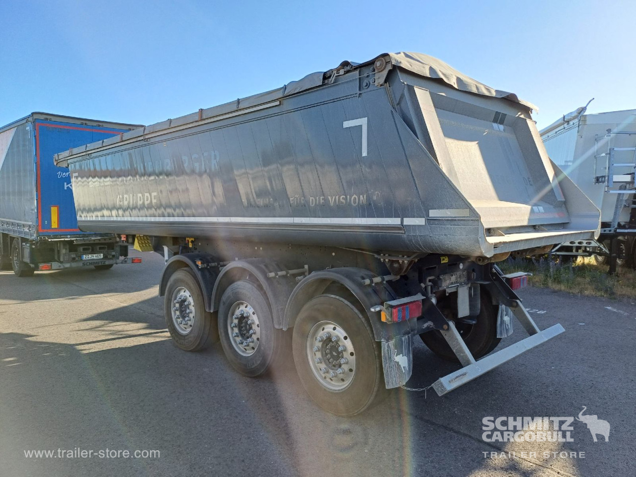 Schmitz Cargobull Kipper Alukastenmulde 24m³ 