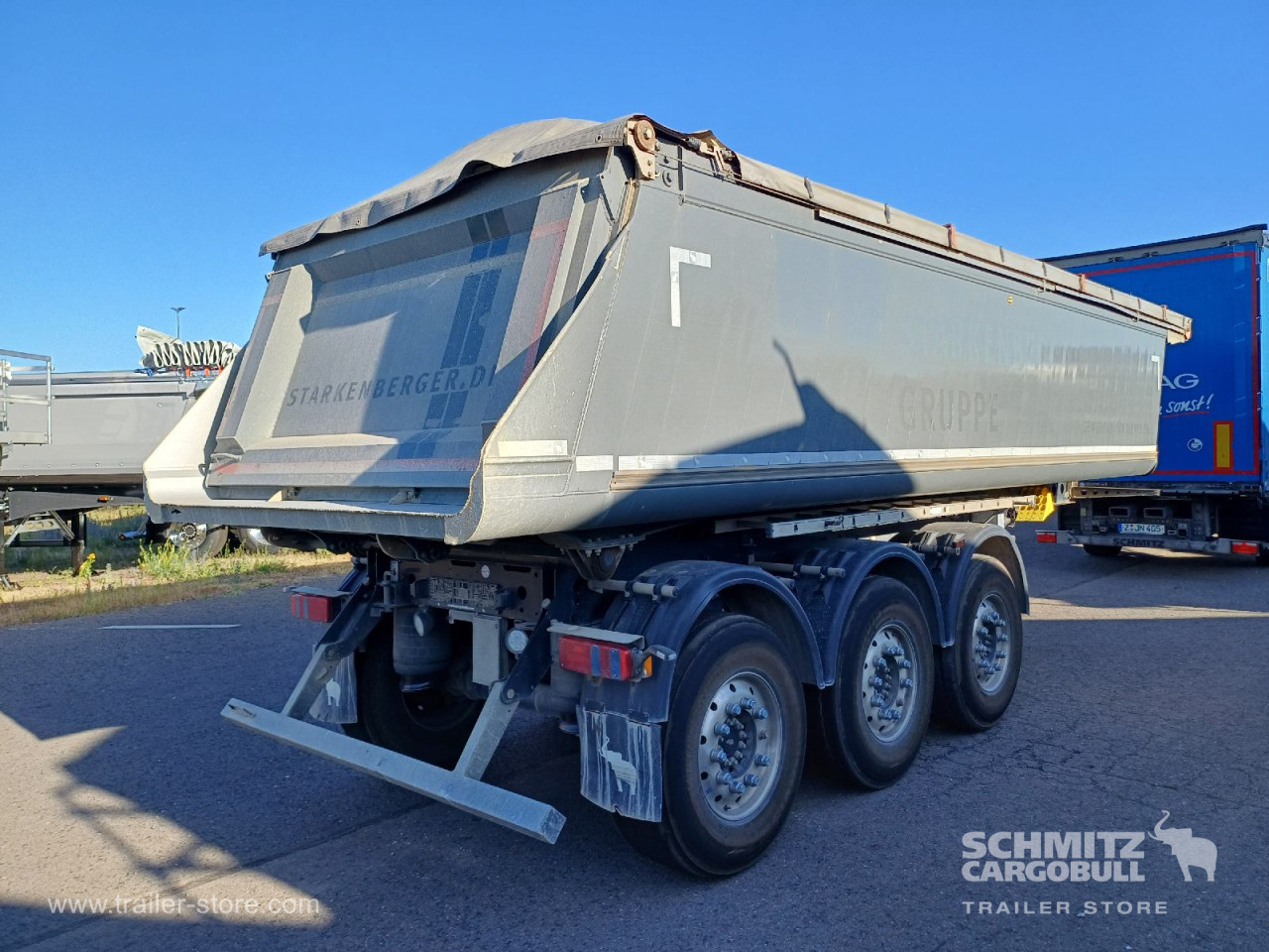 Schmitz Cargobull Kipper Alukastenmulde 24m³ 