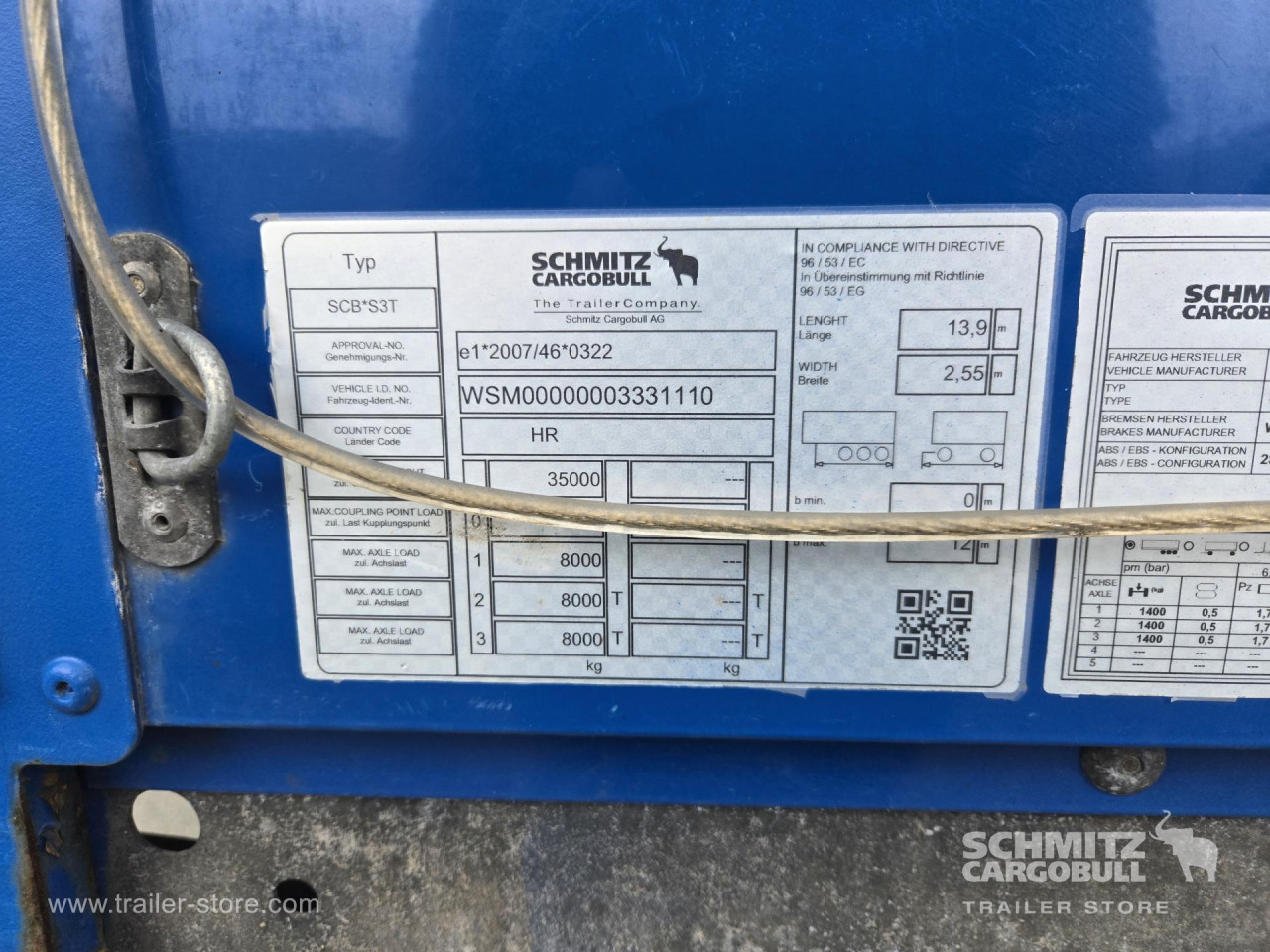 Schmitz Cargobull Curtainsider Mega 