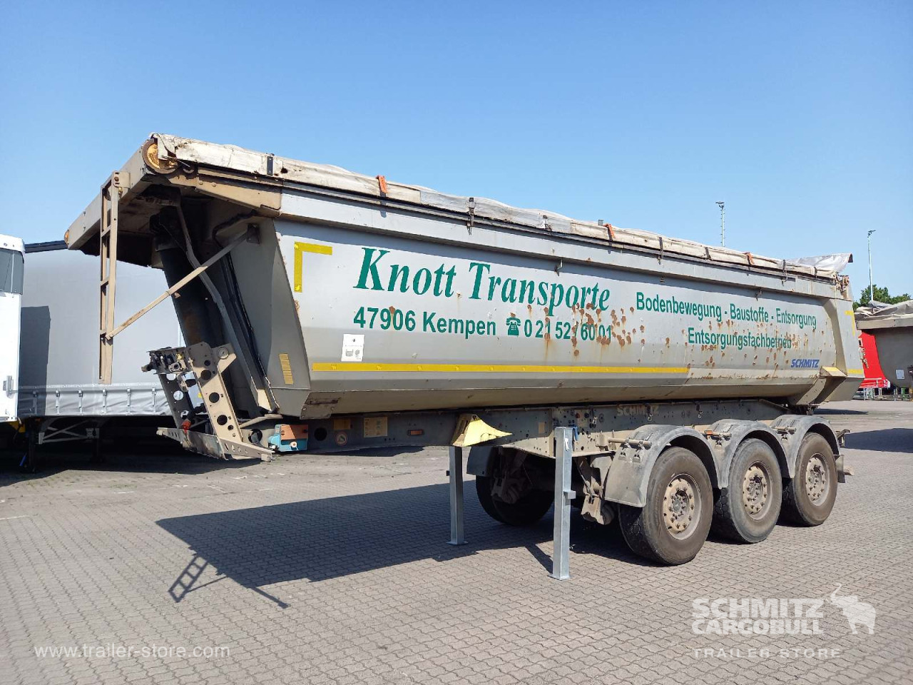 Schmitz Cargobull Kipper Stahlrundmulde 25m³ 