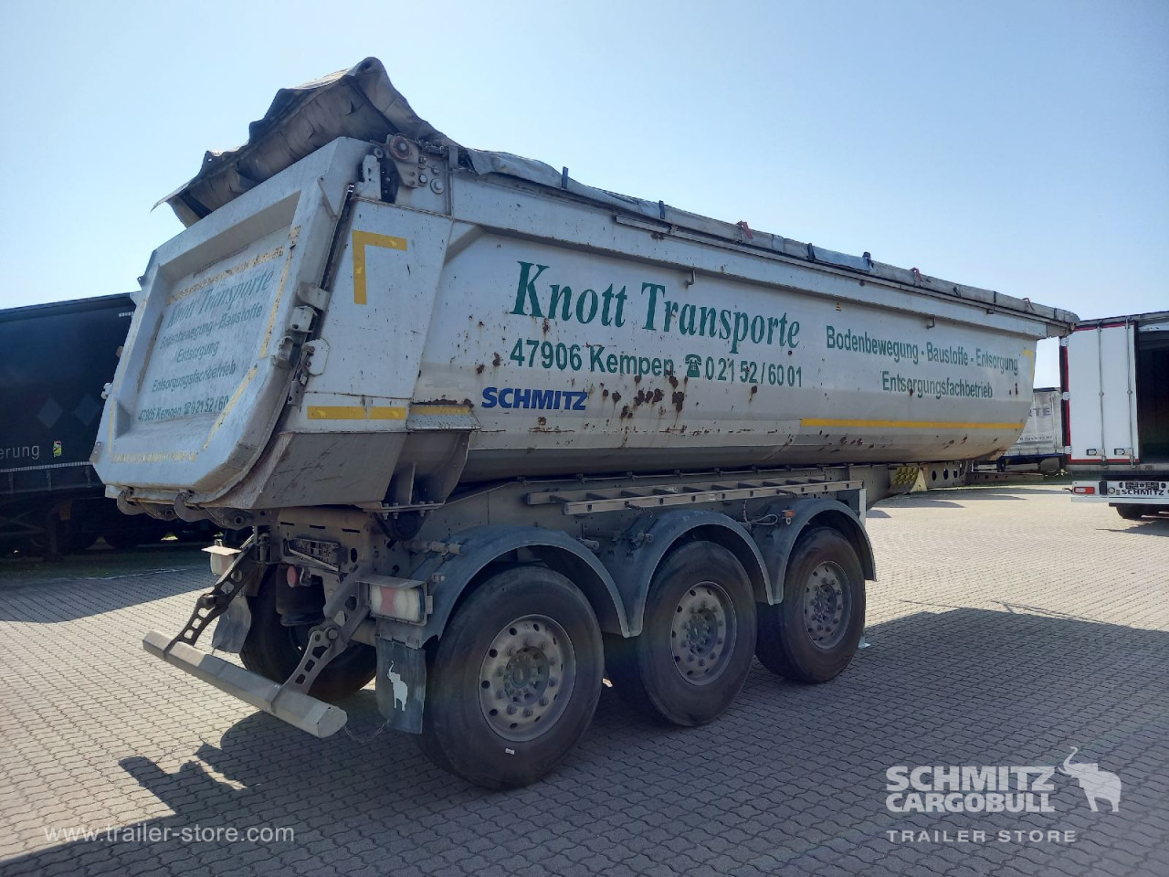 Schmitz Cargobull Kipper Stahlrundmulde 25m³ 
