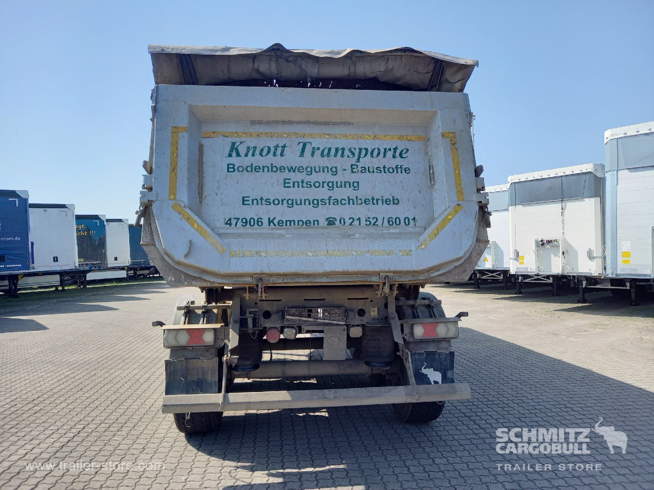 Schmitz Cargobull Kipper Stahlrundmulde 25m³ 