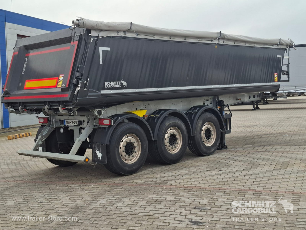 Schmitz Cargobull Tipper Alu-square sided body 