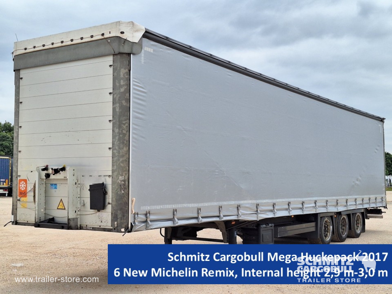 Schmitz Cargobull Tolóponyva Mega 