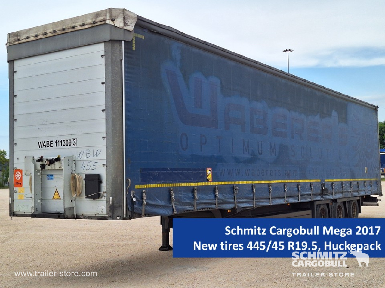 Schmitz Cargobull Tolóponyva Mega 