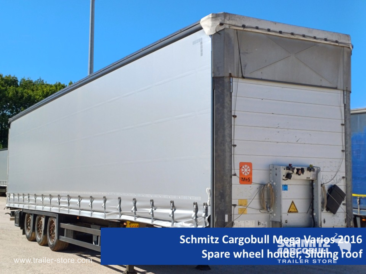Schmitz Cargobull Tolóponyva Mega 