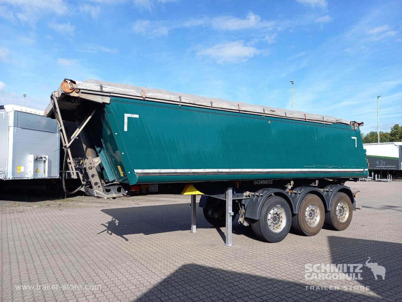 Schmitz Cargobull Kipper Alukastenmulde 27m³ 