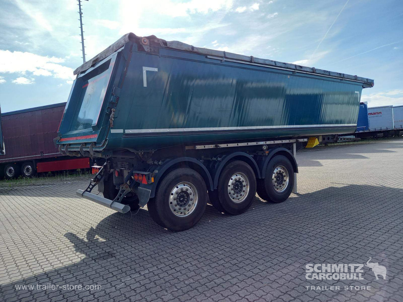 Schmitz Cargobull Kipper Alukastenmulde 27m³ 