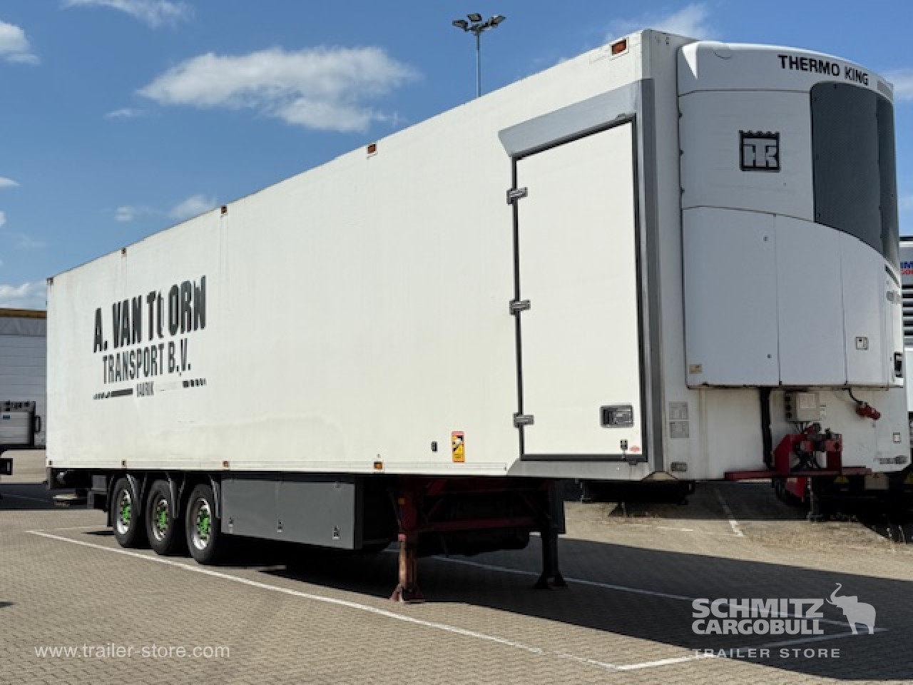 VOGELZANG Oplegger Vries Multitemp , Side door right Taillift 