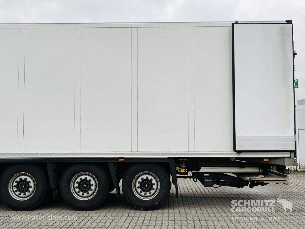Schmitz Cargobull Tiefkühler Multitemp Doppelstock Trennwand Ladebordwand 
