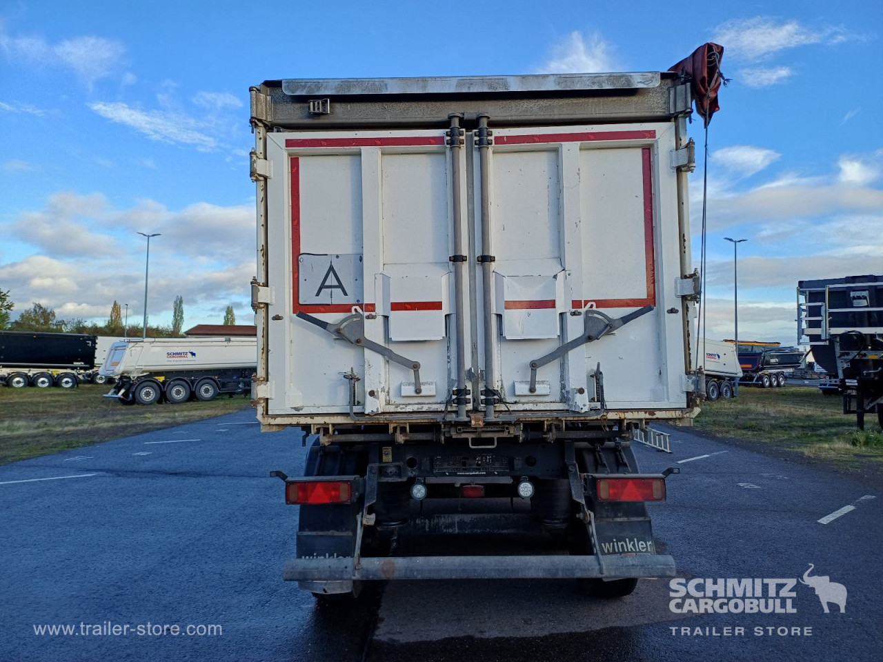 Schmitz Cargobull Kipper Alukastenmulde 44m³ 