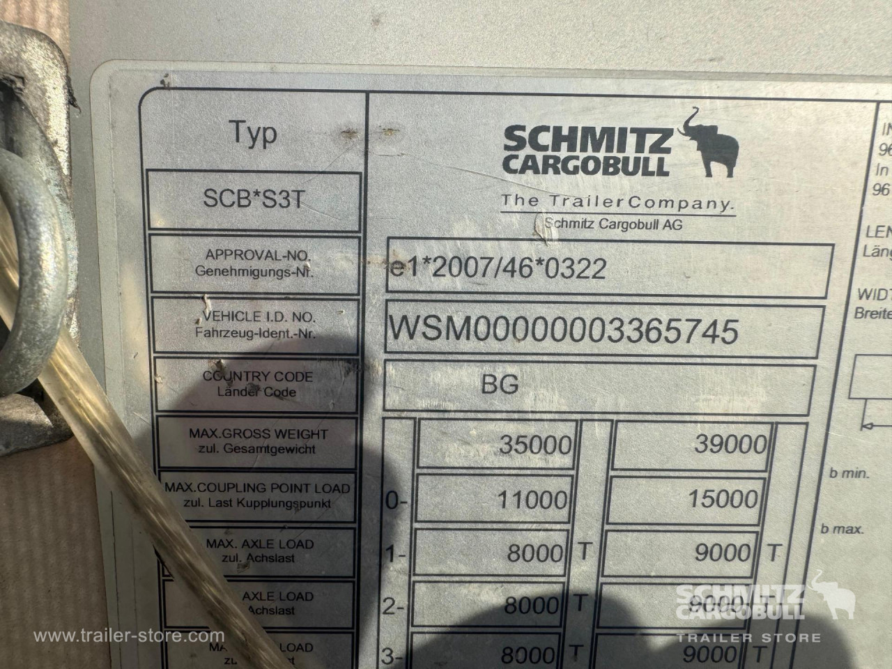 Schmitz Cargobull Curtainsider Standard 