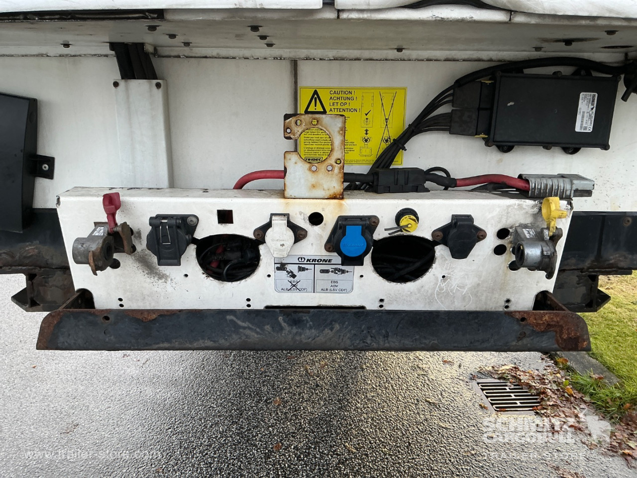 Krone Auflieger Tiefkühlkoffer Standard Taillift 