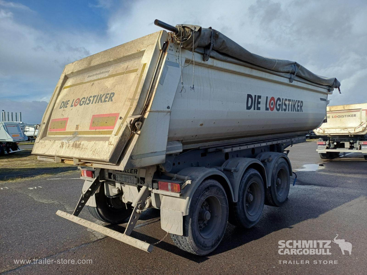 MEILLER Kipper Stahlrundmulde 26m³ 