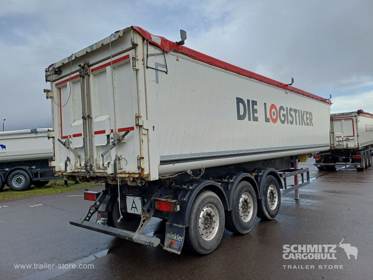 Schmitz Cargobull Kipper Alukastenmulde 44m³ 