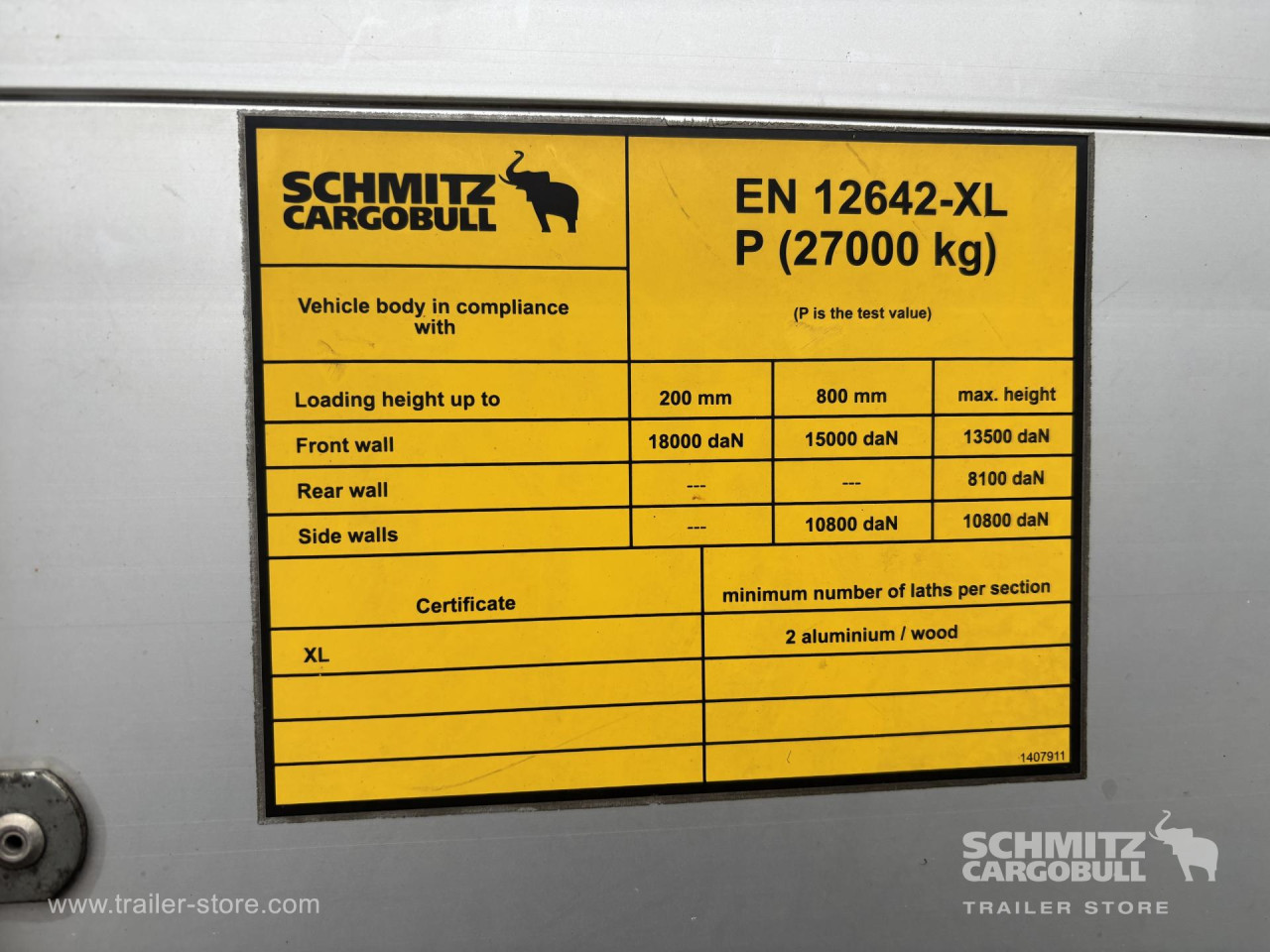 Schmitz Cargobull Curtainsider Standard 