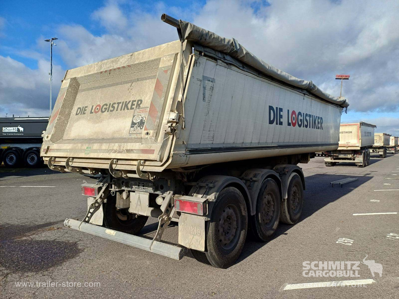 Schmitz Cargobull Kipper Alukastenmulde 24m³ 