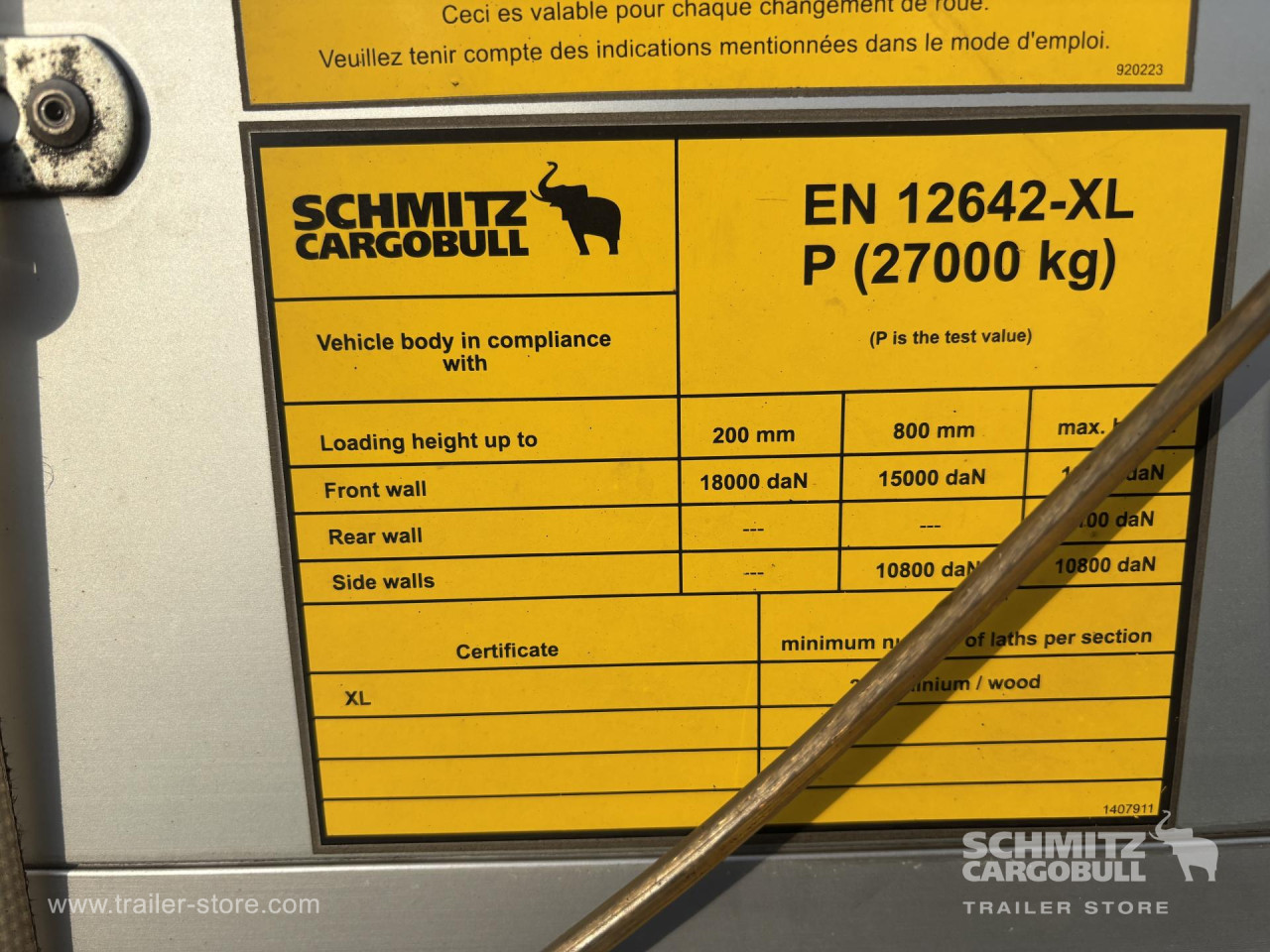 Schmitz Cargobull Curtainsider Standard 