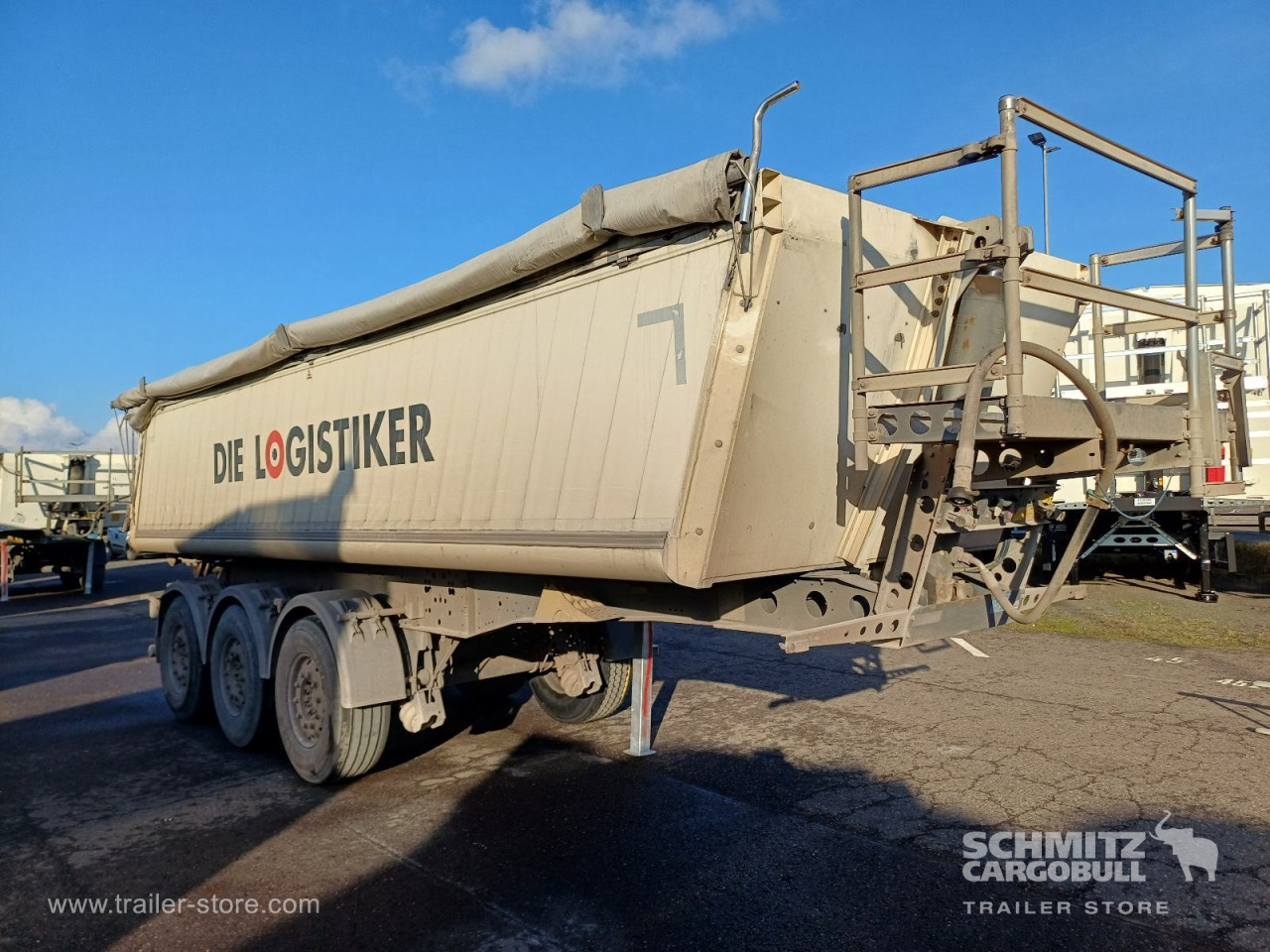 Schmitz Cargobull Kipper Alukastenmulde 24m³ 