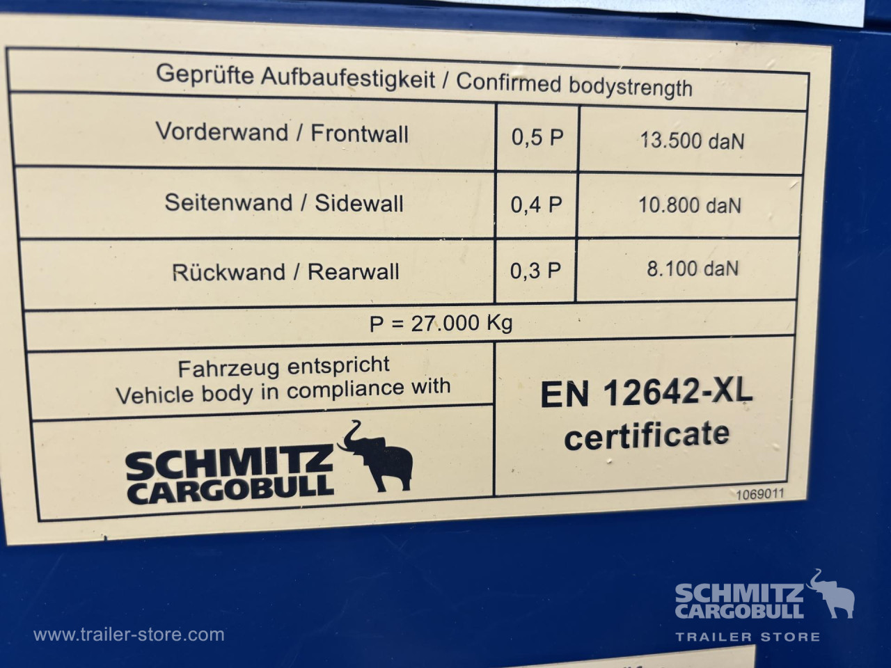 Schmitz Cargobull Curtainsider Standard 