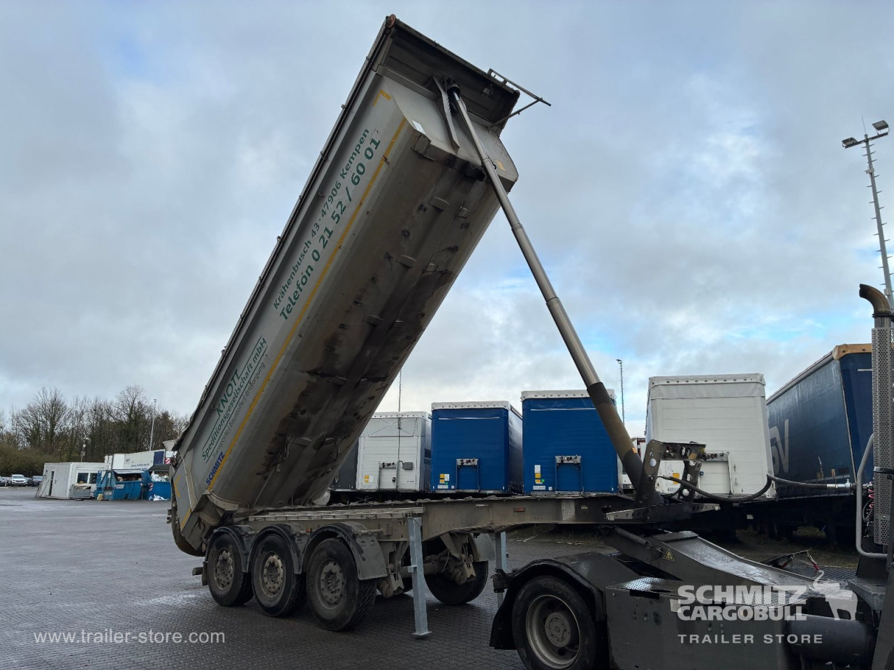 Schmitz Cargobull Kipper Stahlrundmulde 25m³ 