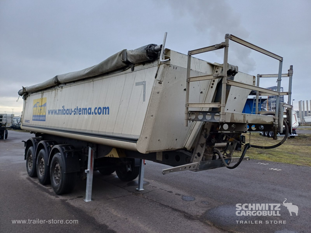 Schmitz Cargobull Kipper Alukastenmulde 24m³ 