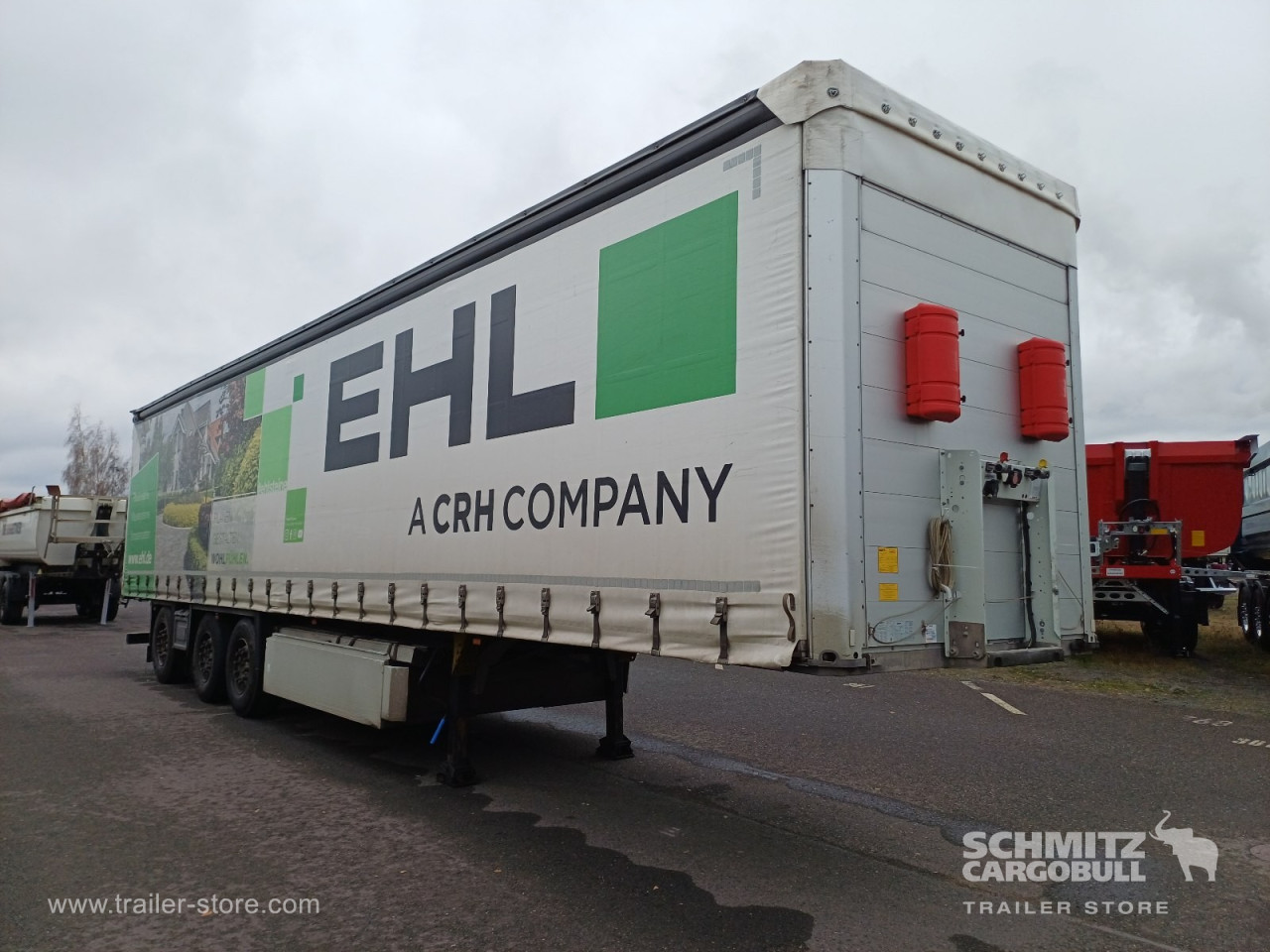 Schmitz Cargobull Curtainsider Standard Staplerhalterung 