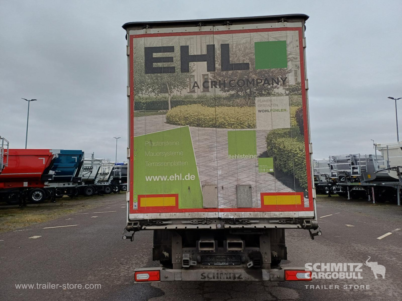 Schmitz Cargobull Curtainsider Standard Staplerhalterung 