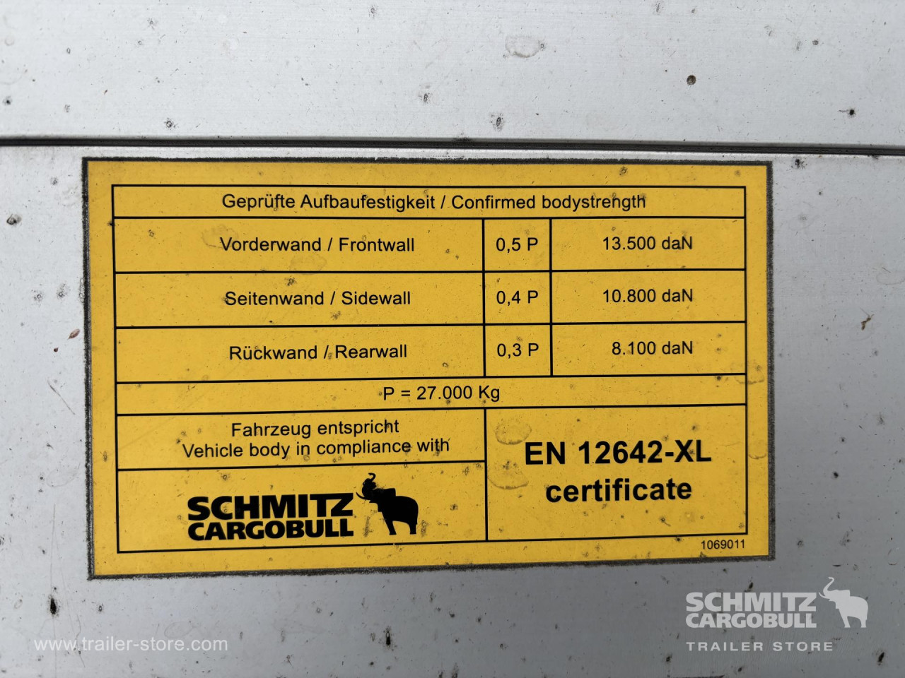 Schmitz Cargobull Curtainsider Standard 