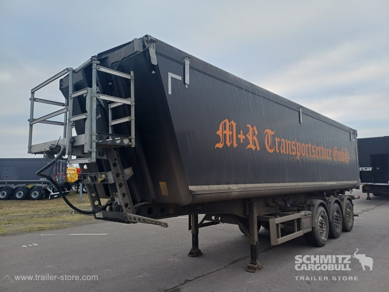 Schmitz Cargobull Kipper Alukastenmulde 49m³ 