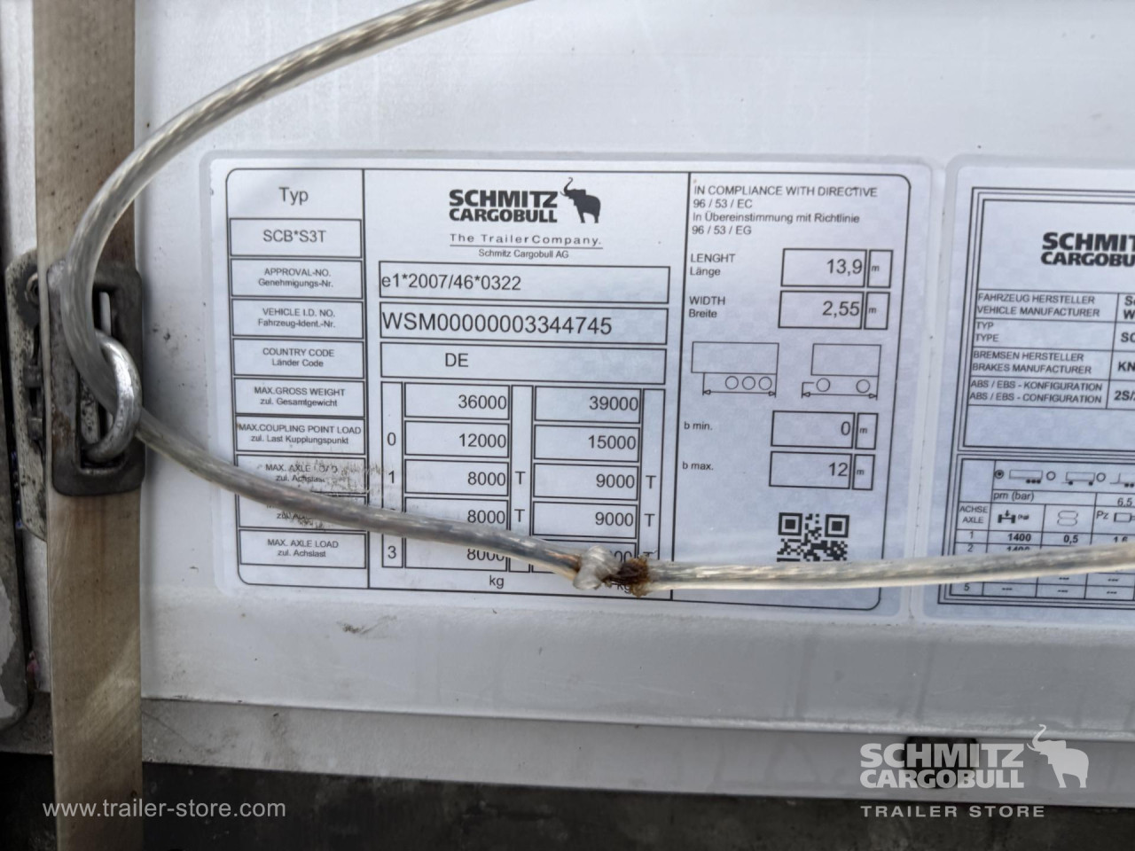 Schmitz Cargobull Curtainsider Standard 