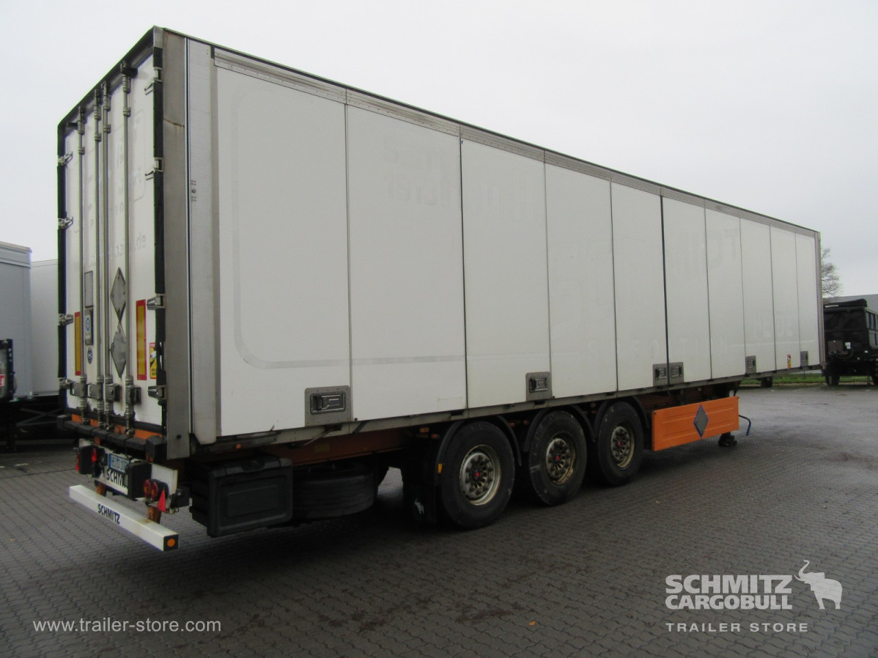 Schmitz Cargobull Trockenfrachtkoffer Faltwand Faltwandtür beidseitig 