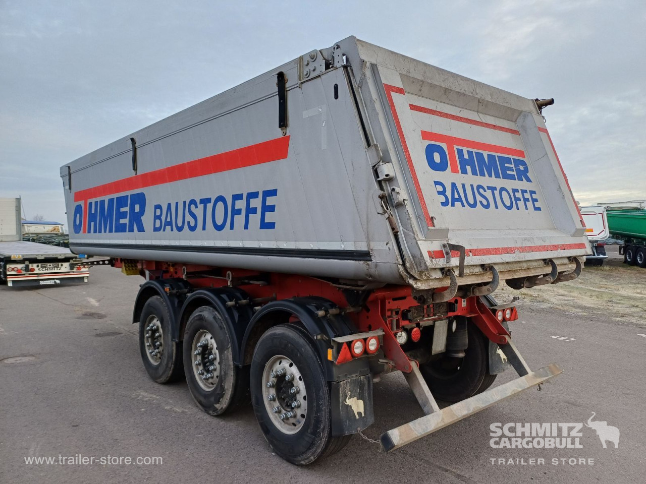 Schmitz Cargobull Kipper Alukastenmulde 27m³ 