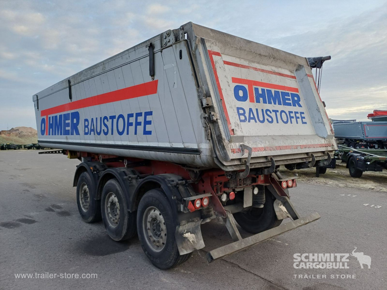 Schmitz Cargobull Kipper Alukastenmulde 27m³ 