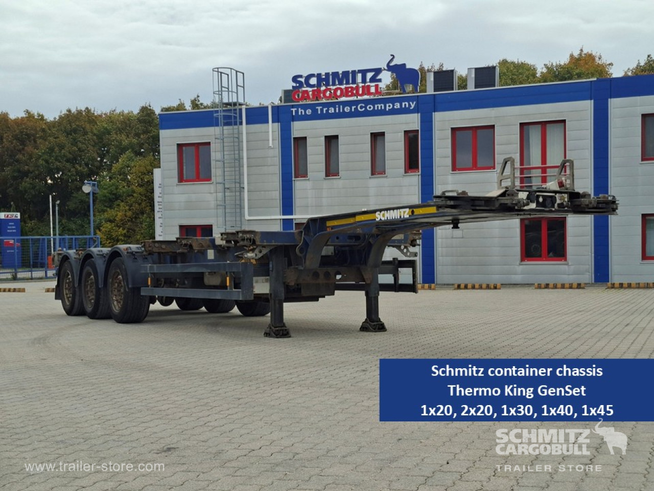 Schmitz Cargobull Containerchassis Standard 