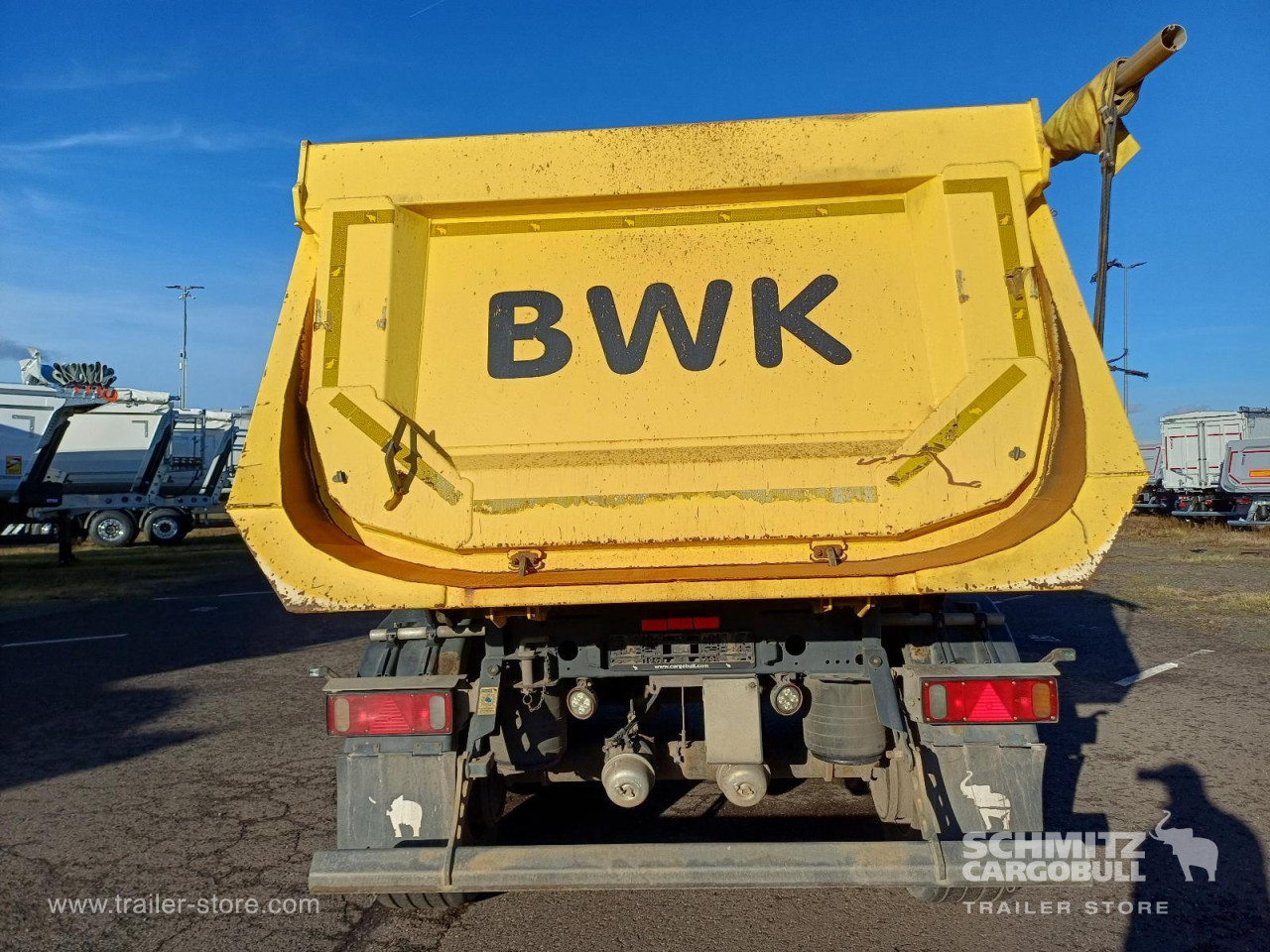 Schmitz Cargobull Kipper Stahlrundmulde 24m³ 